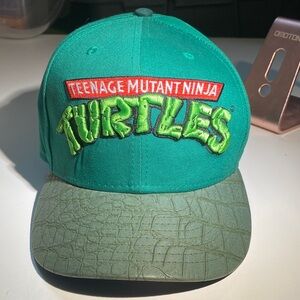 Teenage Mutant Ninja Turtles Green Strapback Men’s Adjustable Hat Cap